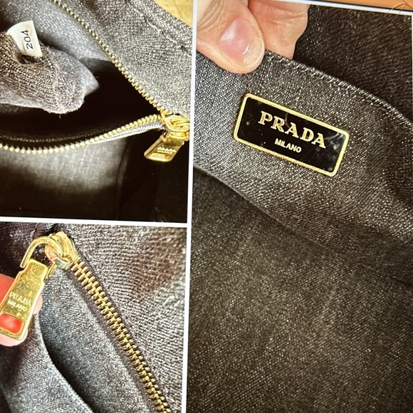 Prada Canapa with Strap Authentic - Picture 16 of 17